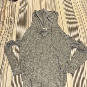GAP Gray Women's Hoodie Top
